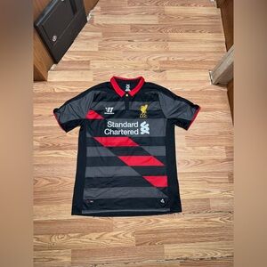 Warrior Liverpool LFC 2014/2015 Sz L 3rd Kit Jersey Shirt Jon Flanagan Authentic